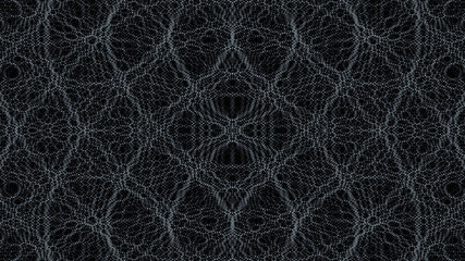 Abstract fractal background with diffraction background
