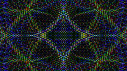 Wall Mural - Abstract fractal background with diffraction background