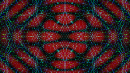 Wall Mural - Abstract fractal background with diffraction background