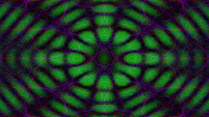 Wall Mural - Abstract fractal background with diffraction background