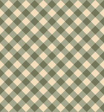 Illustrator Vector Of Green And Light Yellow Checkered Pattern