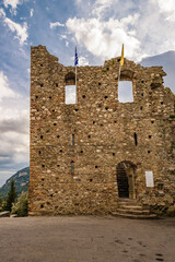 Canvas Print - Ancient Mystras Entrance, Peloponnese, Greece