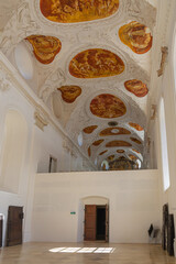 Wall Mural - Interior of Mauerbach Charterhouse (Kartause Mauerbach), in Mauerbach on the outskirts of Vienna, Austria, is a former Carthusian monastery, or charterhouse. Founded in 1314. 