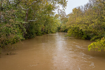 Wall Mural - Big Raccoon Creek Parke County Indiana