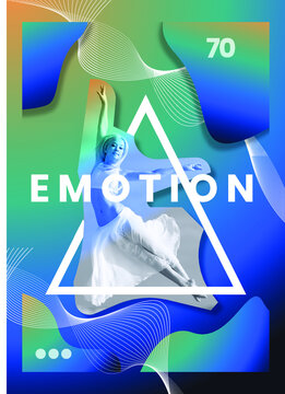 Abstract Modern Poster Template Design