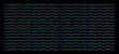 Vintage Sign Blue Neon Wave Background on Black