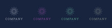 Creative Multicolour Mandala Vector Logo Template Design