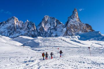 Trentino Alto Adige, Dolomiti, Passo Rolle Pale di San Martino