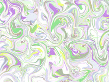 Liquid Marble Texture Background With Light-colored
