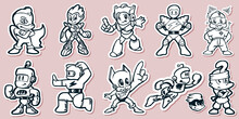 Tiny Little Heroes Sticker Designs Bundle