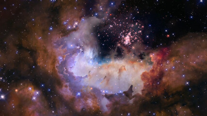 galaxy in space