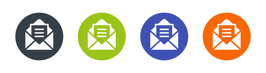 Poster - Envelope icon. Mail icon vector for web and graphic design.