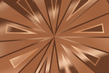 Wall Mural - Brown Gradient Sunburst Background Graphic
