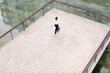 © Raul Mellado - top view of business woman walking with briefcase