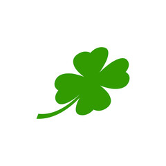 Canvas Print - clover logo icon design template vector