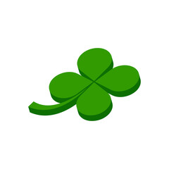 Canvas Print - clover logo icon design template vector