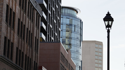 Poster - Modern building facade in Halifax, Canada captured on a sunny day