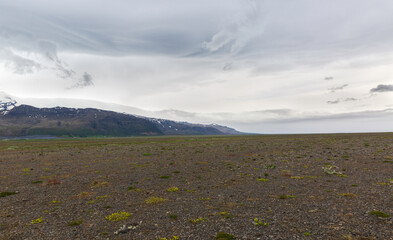 Iceland Glacier and Landscape