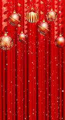 Sticker - Christmas　background