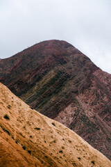 landscape of the mountains