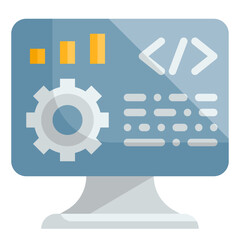 software flat icon