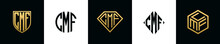 Initial Letters CMF Logo Designs Bundle