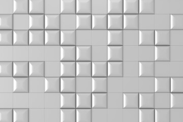 Wall Mural - modern wall design. abstract background of rectangle. 3d rendering.
