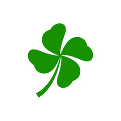 Canvas Print - clover logo icon design template vector