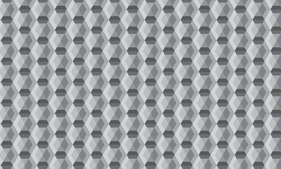 Wall Mural - 3d texture geometric pattern background illustration.