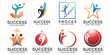 © muh - success people care logo and symbols template