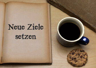 Canvas Print - Neue Ziele setzen