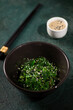 Chuka seaweed salad in bowl