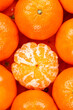 Mandarin tangerine clementine fruits mandarins tangerines clementines fruit background from above portrait format