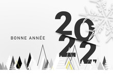 2022 - Meilleurs Voeux - Bonne Année - Happy New Year
