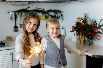 Wall Mural - family new year