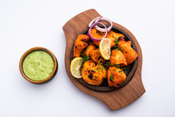 chicken tikka kebabs