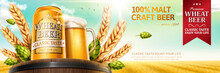 Wheat Beer Ads