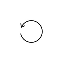 Poster - Reload icon,  refresh icon vector for web