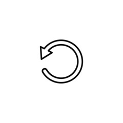 Poster - Reload icon,  refresh icon vector for web