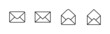 © avaicon - Mail icons set. email sign and symbol. E-mail icon. Envelope icon
