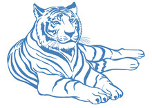 The Blue Water Tiger Is A Symbol Of The New Year 2022