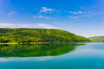 Wall Mural - Grliste lake near Zajacar in Eastern Serbia