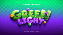 Green Light Fun Text Effect