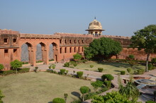 Beautiful Garden At Jaigarh Fort