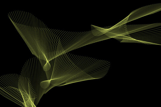 Abstract network background lines. Abstract futuristic with connection lines on black background