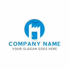 Wall Mural - factory industry logo , industrial logo