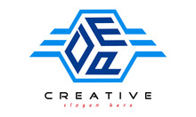 Emblem Badge With Wings DEP Letter Logo Design Vector, Business Logo, Icon Shape Logo, Stylish Logo Template
