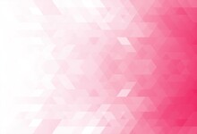 Modern Pink Geometric Shapes Background