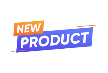 Wall Mural - New product announce banner vector design 