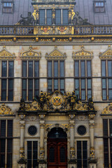 Edificio Antiguo o Old Building en la ciudad de Bremen, pais de Alemania o Germany